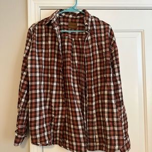 St. John’s Bay flannel. Size medium.